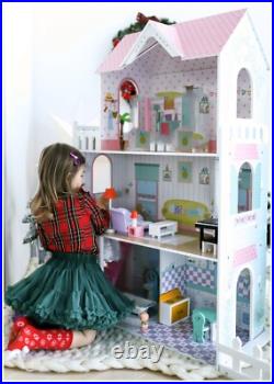 Our largest wooden doll-house XXL up to 123 cm LED backlight Our largest wooden doll-house XXL up to 123 cm LED backlight