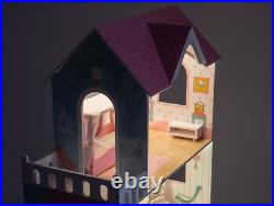 Our largest wooden doll-house XXL up to 123 cm LED backlight Our largest wooden doll-house XXL up to 123 cm LED backlight