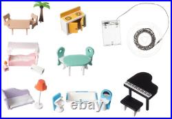 Our largest wooden doll-house XXL up to 123 cm LED backlight Our largest wooden doll-house XXL up to 123 cm LED backlight