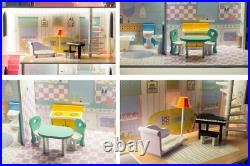 Our largest wooden doll-house XXL up to 123 cm LED backlight Our largest wooden doll-house XXL up to 123 cm LED backlight