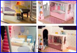 Our largest wooden doll-house XXL up to 123 cm LED backlight Our largest wooden doll-house XXL up to 123 cm LED backlight