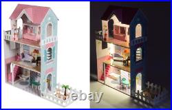 Our largest wooden doll-house XXL up to 123 cm LED backlight Our largest wooden doll-house XXL up to 123 cm LED backlight