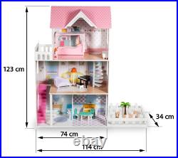 Our largest wooden doll-house XXL up to 123 cm LED backlight Our largest wooden doll-house XXL up to 123 cm LED backlight