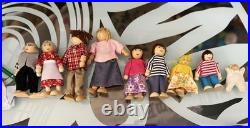 PINTOY complete wooden dolls house furnished decorated bespoke Christmas VGC