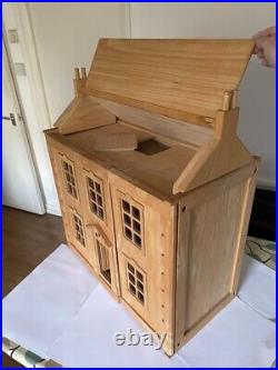 PLAN TOYS Wooden Doll's House (incl furnature, dolls etc)