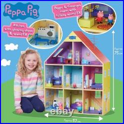 Peppa Pig Wooden Doll House Peppa Pig Wooden Doll House