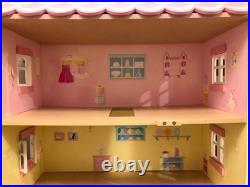 Pink and white Le Toy Van Wooden Dolls House original early 2000s Sophie's House