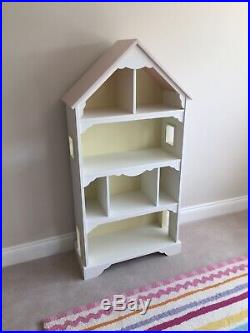 Potterybarn Kids Dolls House Wooden Bookshelf, Bedroom Furniture, Display Shelf