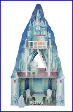 Princess & Ice Castle Dual Theme 4' Wooden Dollhouse # KYD-11800F/25191 NIOB