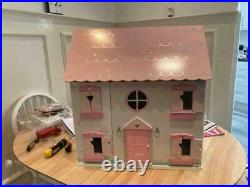 Quality Wooden Doll House For Children Kids Play Set Furniture Accessories New