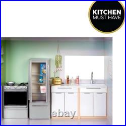 Rainbow High 3-Storey Wooden Townhouse Dollhouse Playset with Furniture