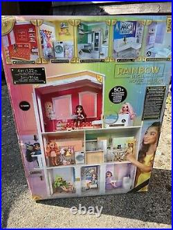 Rainbow High House Playset New and Never Used Wooden Set