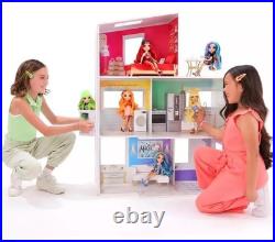 Rainbow High Townhouse 3-Storey Wooden Doll House Rainbow High Townhouse 3-Storey Wooden Doll House