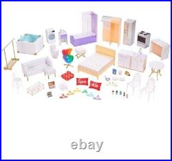 Rainbow high 3 Story Wooden Doll House Brand New