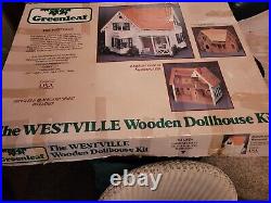 Rare 1983 The Westville Wooden dolls house Kit Ystalyfera Swansea Valley