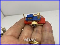 Rare Discontinued Bodo Hennig Wooden Fort Boat Toy Nursery Dolls House