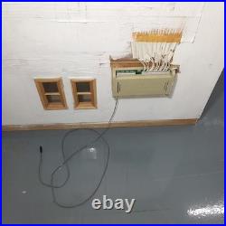 Rare Len Lewis Handmade Wooden Doll's House 4 Floors Unfinished Project
