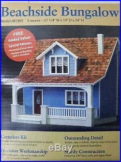 Real Good Toys Beachside Bungalow 1 Inch Scale B1895 Wooden Dollhouse Kit