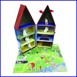 Regular Import (Denmark) BaRbo Toys Moomin House Wooden Doll Set. Brand New