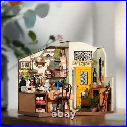 Rolife 5Kit DIY 3D Wooden Miniature 124 Dollhouse LED Furniture Decor Xmas Gift
