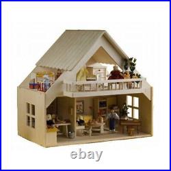 Rülke 23161 dollhouse House with balcony Erzgebirge
