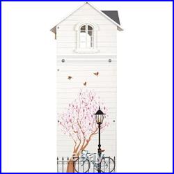 Small Foot 11802 Wooden Doll's House with 3 Floors, Open Front and Extensive Fur