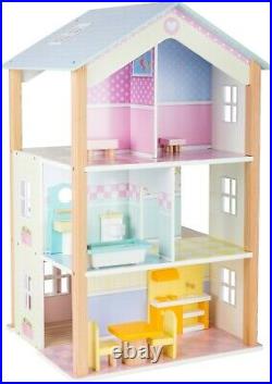 Small Foot Doll's House 3 storey Palace rotatable 11192 Doll wood wooden toy