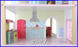 Small Foot Doll's House Pink Roof 3 Stories revolving 3126 Doll Toy Wood wooden