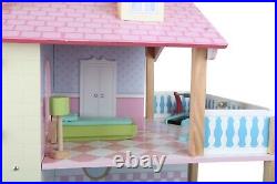 Small Foot Doll's House Pink Roof 3 Stories revolving 3126 Doll Toy Wood wooden