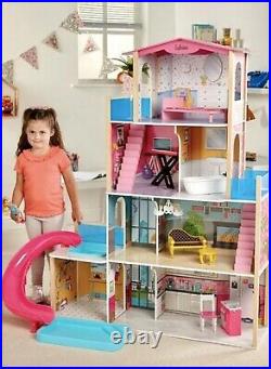 Studio Kids Miami Wooden Doll Mansion 4 Floor 8 Rooms Dolls House Unpersonalised