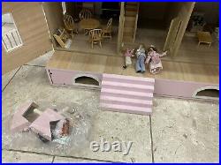 Stunning 3 Storey Victorian Wooden Dolls House Fully Furnished PlusExtrasRRP£500