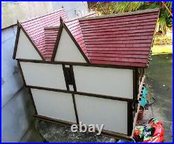 Superb Very Large ROY WILLIAMS Wooden Handmade Tudor Style Doll's House. WIRRAL