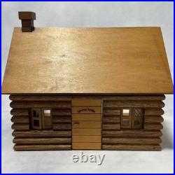 Sylvanian Faimilies Memory Time Log Cabin Wooden Doll House Toy 1986 Japan Good Sylvanian Faimilies Memory Time Log Cabin Wooden Doll House Toy 1986 Japan Good