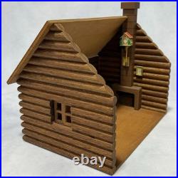 Sylvanian Faimilies Memory Time Log Cabin Wooden Doll House Toy 1986 Japan Good Sylvanian Faimilies Memory Time Log Cabin Wooden Doll House Toy 1986 Japan Good