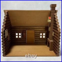 Sylvanian Faimilies Memory Time Log Cabin Wooden Doll House Toy 1986 Japan Good Sylvanian Faimilies Memory Time Log Cabin Wooden Doll House Toy 1986 Japan Good
