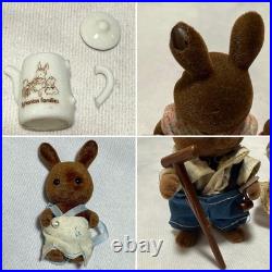 Sylvanian Faimilies Memory Time Log Cabin Wooden Doll House Toy 1986 Japan Good Sylvanian Faimilies Memory Time Log Cabin Wooden Doll House Toy 1986 Japan Good