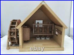 Sylvanian Families Water Mill Vintage Doll House Initial Edition Windmill