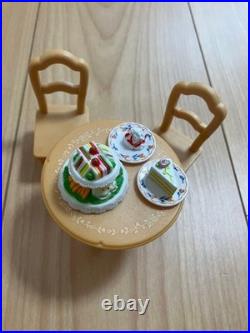 Sylvanian Families Wooden House, Furniture, and Dolls Set, Bundle