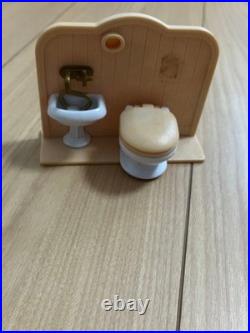 Sylvanian Families Wooden House, Furniture, and Dolls Set, Bundle