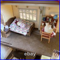 Sylvanian Family House, Wooden Swings And Doll Set
