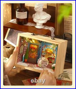 T-FREAK Handmade Dollhouse Kit Set Miniature Small Wooden Box Series 2 Brand New T-FREAK Handmade Dollhouse Kit Set Miniature Small Wooden Box Series 2 Brand New