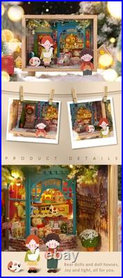 T-FREAK Handmade Dollhouse Kit Set Miniature Small Wooden Box Series 2 Brand New T-FREAK Handmade Dollhouse Kit Set Miniature Small Wooden Box Series 2 Brand New