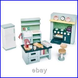 Tender Leaf Toys Dolls House Kitchen Furniture Wooden Kitchen Furniture with
