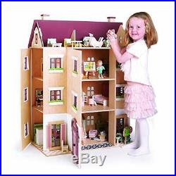 Tender Leaf Toys Fantail Hall Giant Four Story Wooden Doll House Magnific