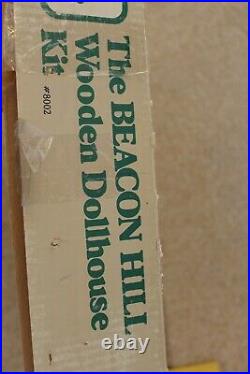 The Beacon Hill Wooden Dollhouse Kit by Greenleaf 112 Scale Open Box NICE KIT
