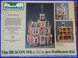 The Beacon Hill Wooden Dollhouse Kit by Greenleaf 8002 112 Scale (c)1983