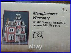The Beacon Hill Wooden Dollhouse Kit by Greenleaf 8002 112 Scale (c)1983