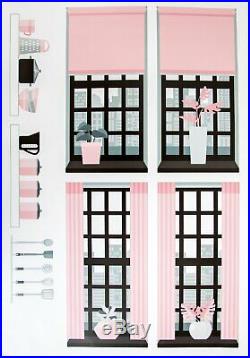 Two Story Designafriend Wooden Dolls House Perfect For Dolls Gift Set Kids Play