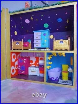 Unique hand crafted wooden dollshouse, Hours Of Work All Custom Made