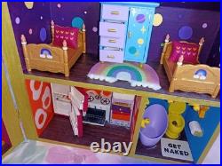 Unique hand crafted wooden dollshouse, Hours Of Work All Custom Made